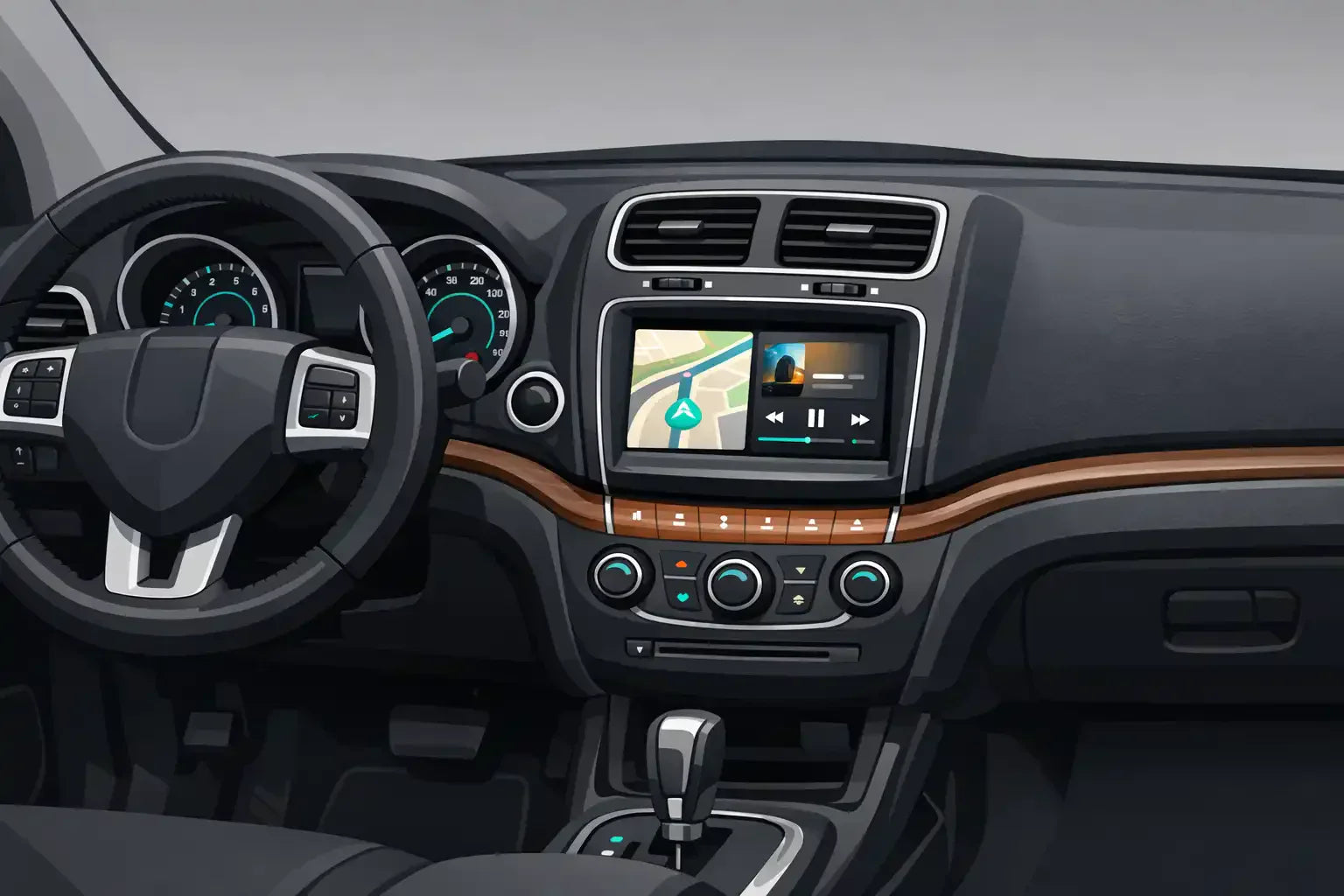 CarPlay Fiat Freemont 2015