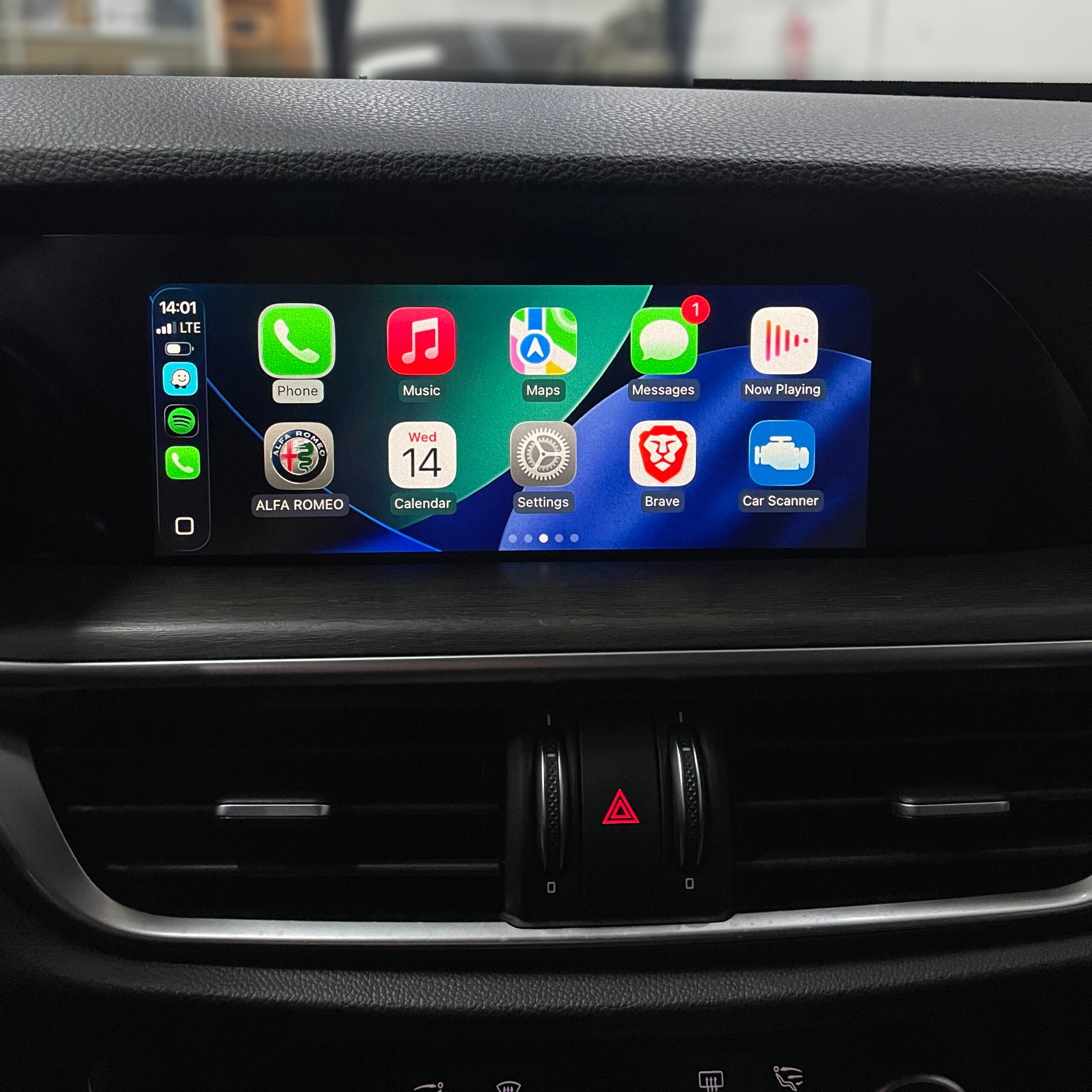 Boîtier Apple CarPlay & Android Auto sans fil pour Alfa Romeo