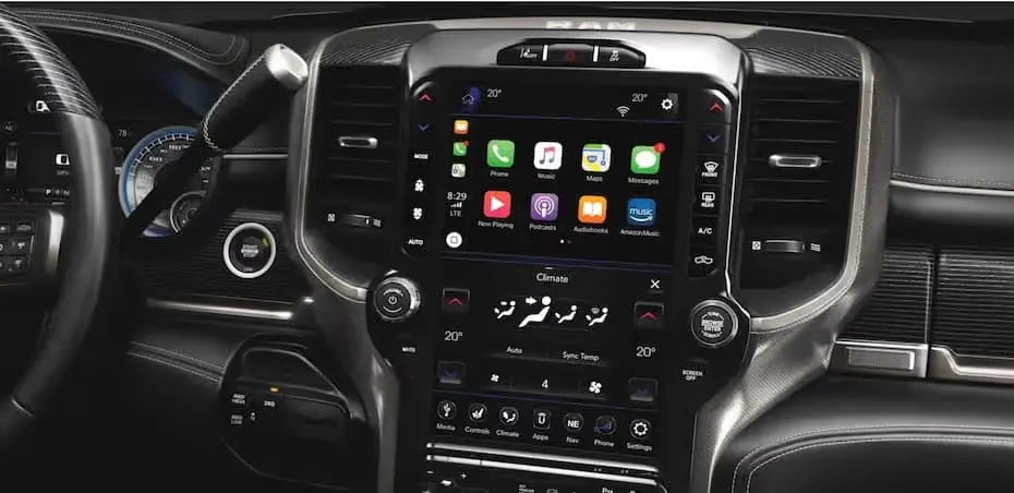 Boîtier Apple CarPlay & Android Auto sans fil pour Dodge