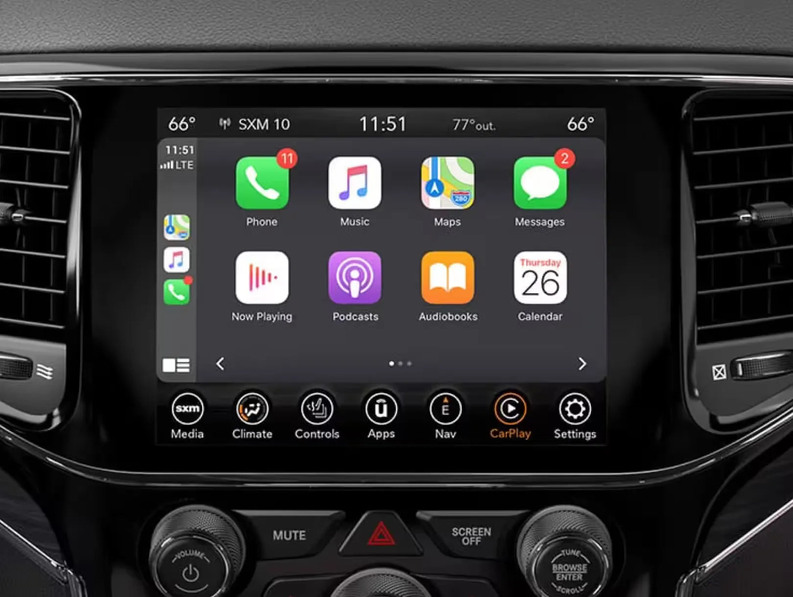 Boîtier Apple CarPlay & Android Auto sans fil pour Jeep