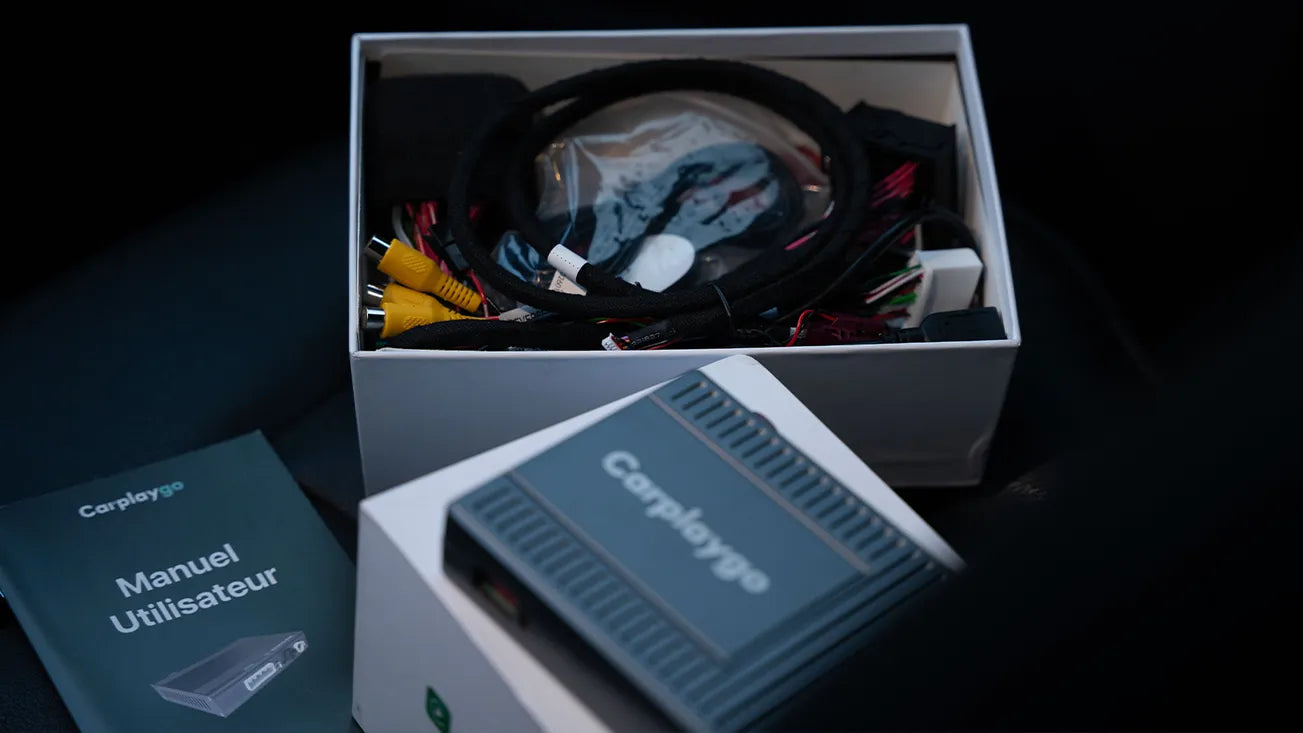 Boîtier Apple CarPlay & Android Auto sans fil pour Nissan