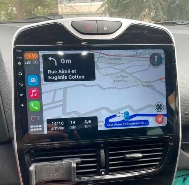 Écran complet Apple CarPlay & Android Auto pour Renault