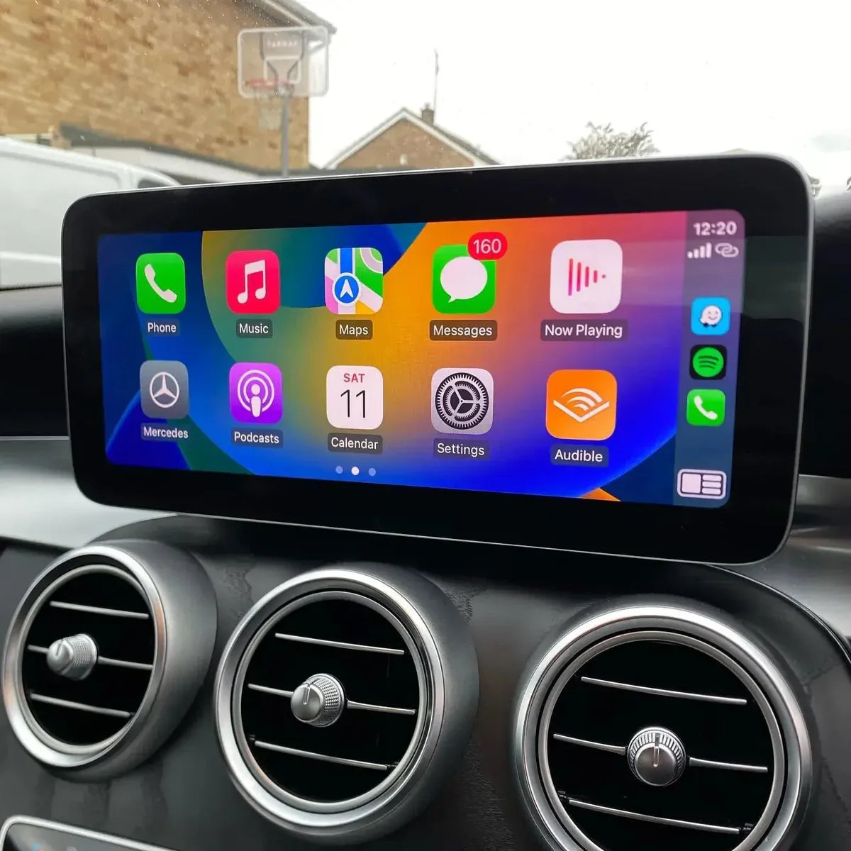 Boîtier Apple CarPlay & Android Auto sans fil pour Mercedes