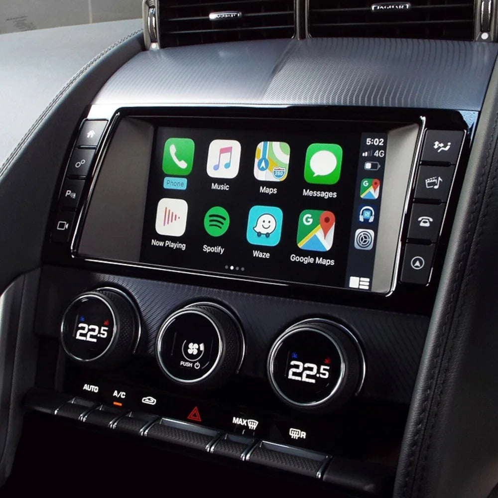 Boîtier Apple CarPlay & Android Auto sans fil pour Jaguar