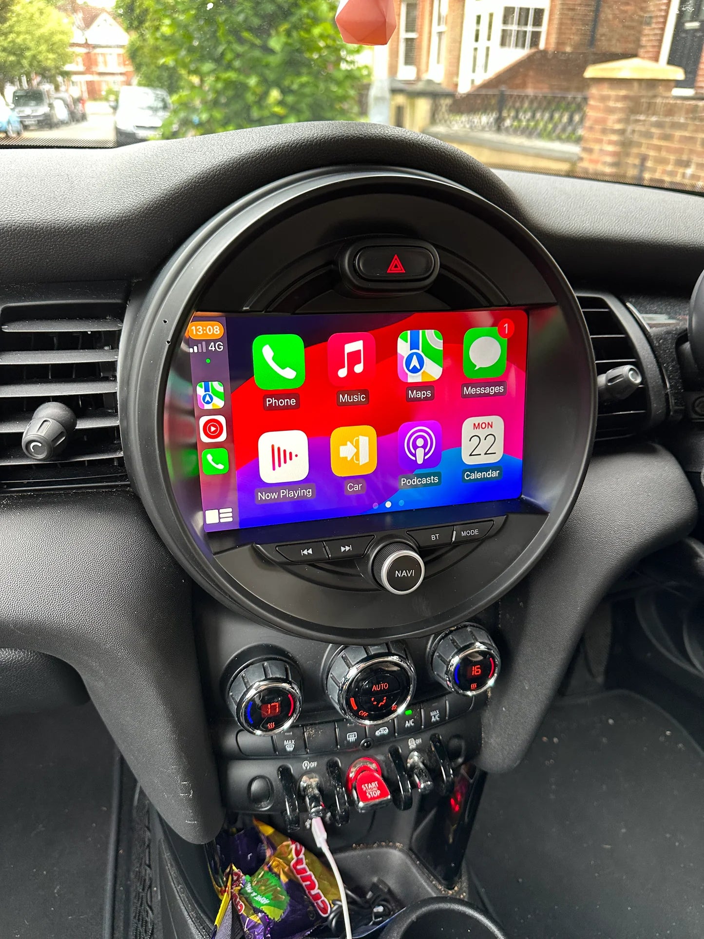 Boîtier Apple CarPlay & Android Auto sans fil pour Mini