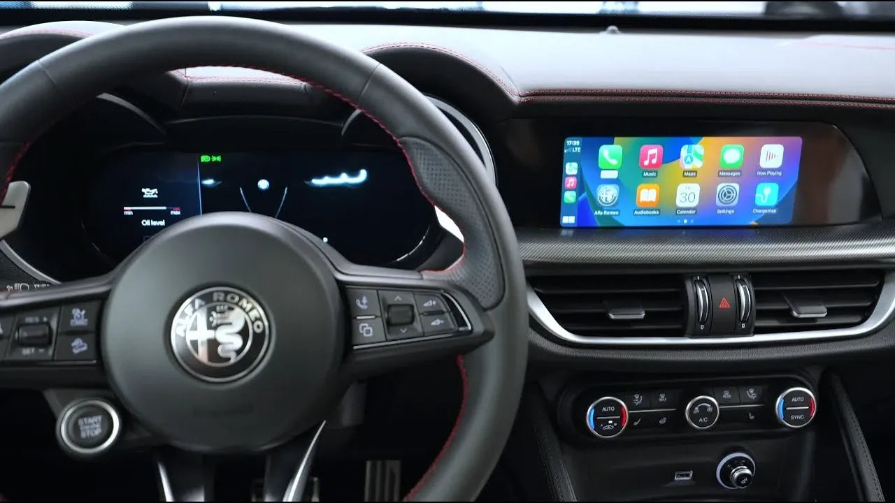 Boîtier Apple CarPlay & Android Auto sans fil pour Alfa Romeo