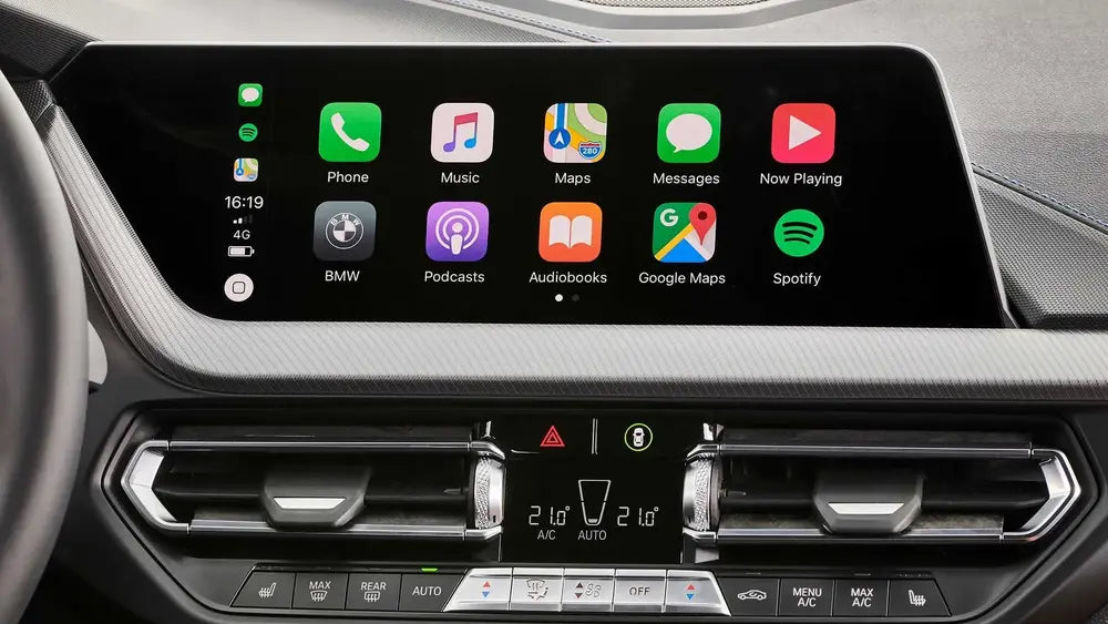 Boîtier Apple CarPlay & Android Auto sans fil pour BMW