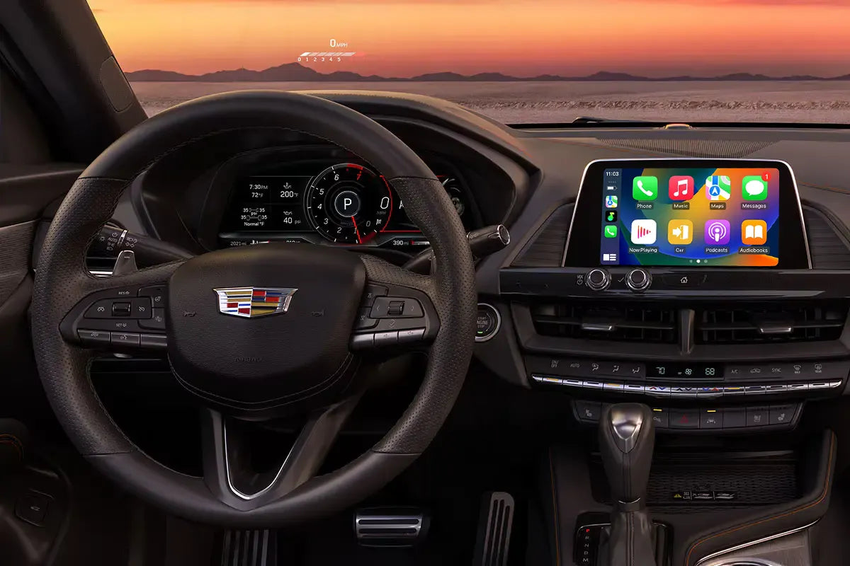 Boîtier Apple CarPlay & Android Auto sans fil pour Cadillac