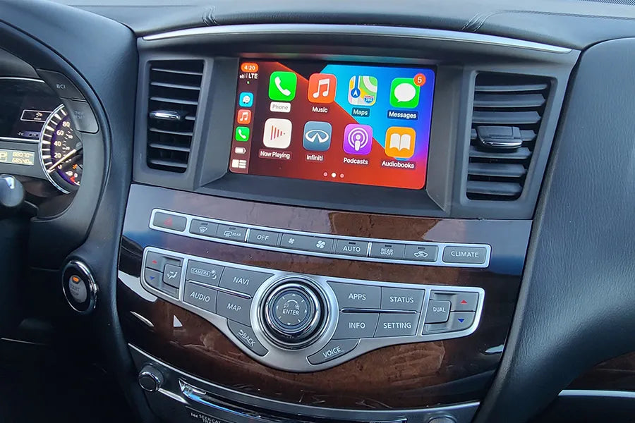 Kit Apple CarPlay & Android Auto sans fil pour Infiniti