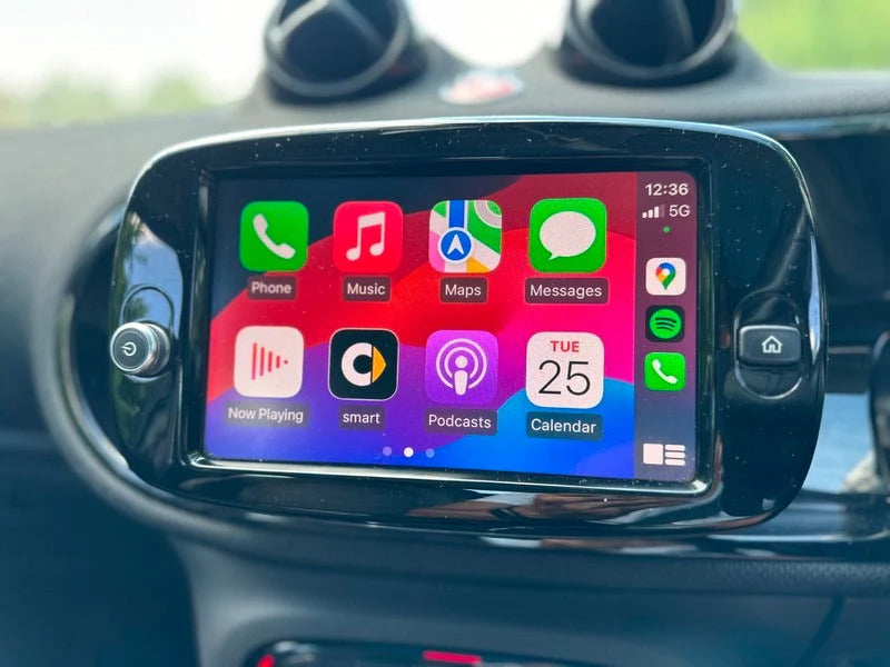 Kit Apple CarPlay & Android Auto sans fil pour Smart
