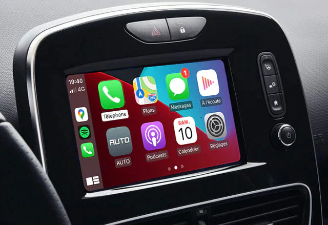Boîtier Apple CarPlay & Android Auto sans fil pour Renault