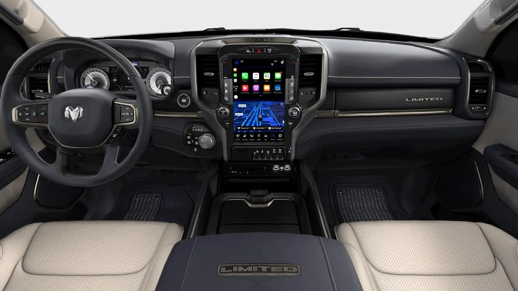 Boîtier Apple CarPlay & Android Auto sans fil pour Dodge