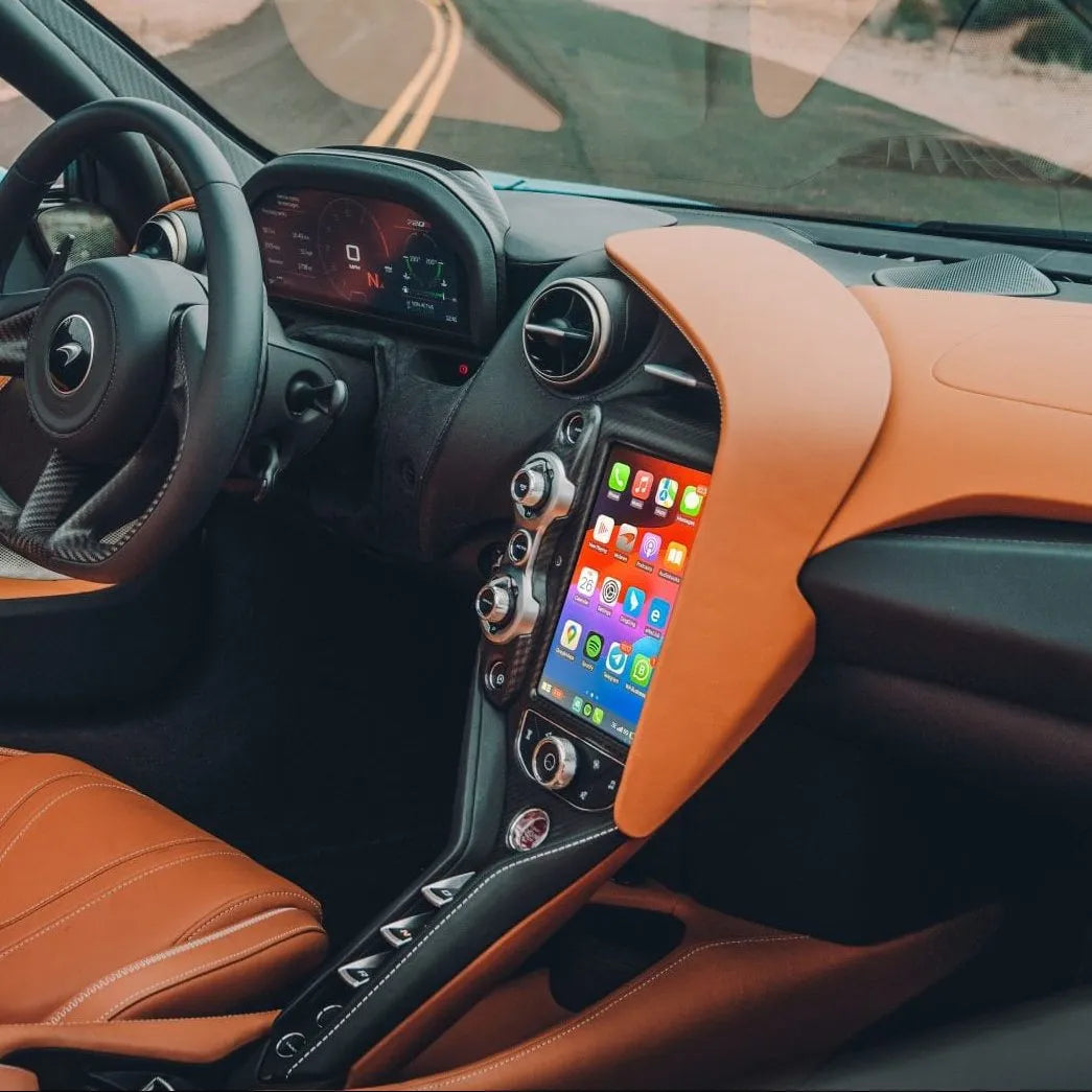 Boîtier Apple CarPlay & Android Auto sans fil pour McLaren