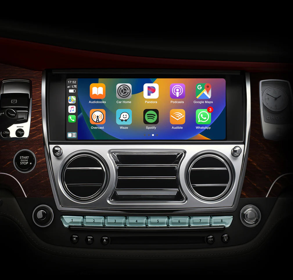 Kabelloses Apple CarPlay & Android Auto Kit für Rolls Royce