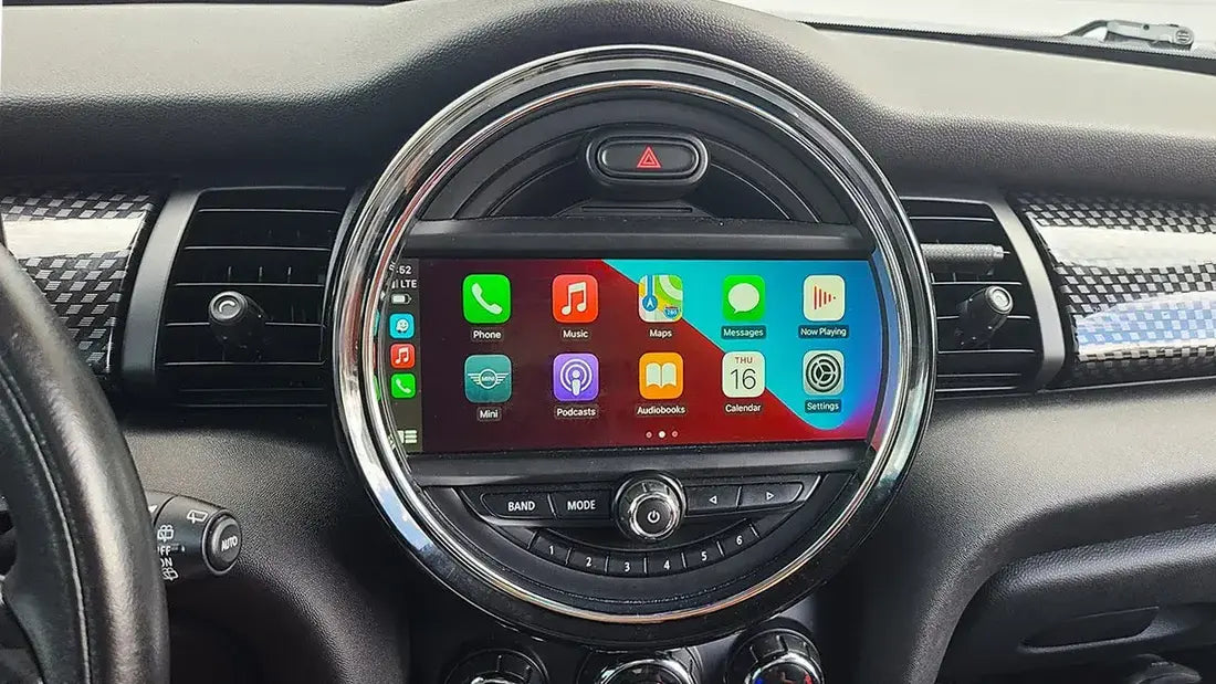 Boîtier Apple CarPlay & Android Auto sans fil pour Mini