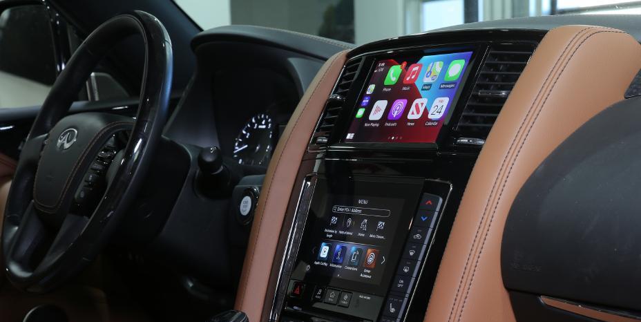 Boîtier Apple CarPlay & Android Auto sans fil pour Infiniti