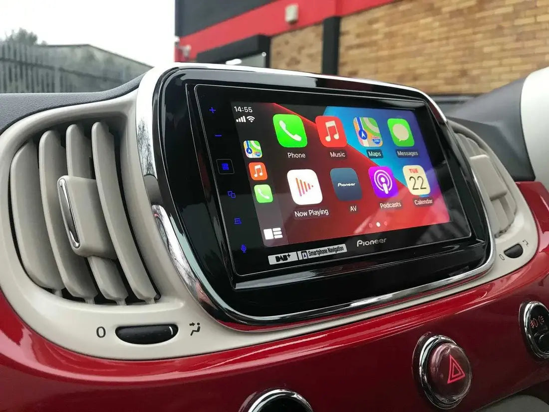 Boîtier Apple CarPlay & Android Auto sans fil pour Fiat