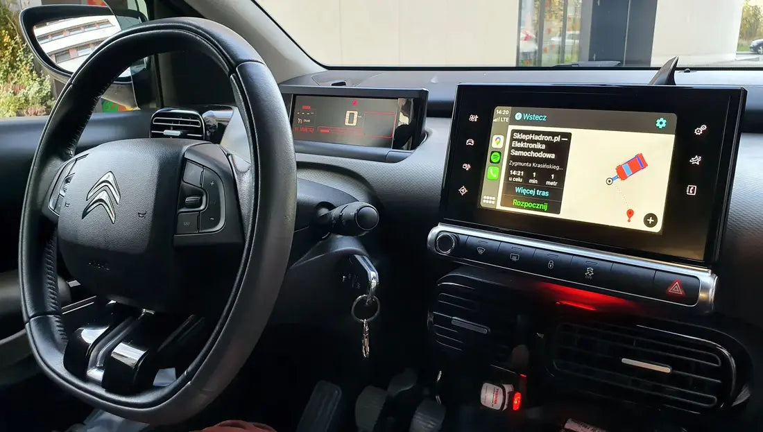 Boßtier Apple CarPlay & Android Auto sans fil pour Citroën