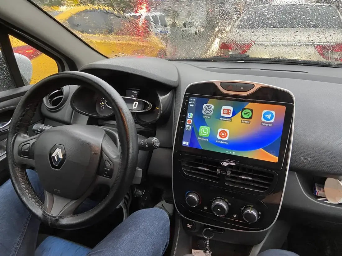 Boîtier Apple CarPlay & Android Auto sans fil pour Renault