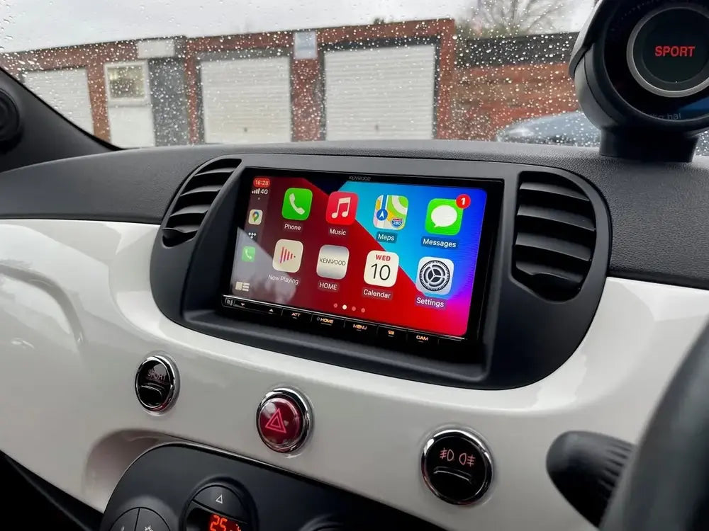 Boîtier Apple CarPlay & Android Auto sans fil pour Fiat