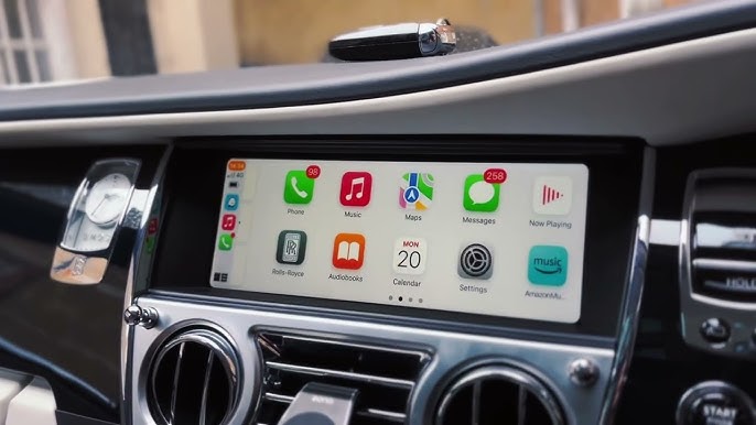Kabelloses Apple CarPlay & Android Auto Kit für Rolls Royce