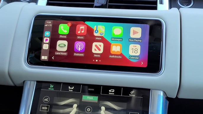 Boîtier Apple CarPlay & Android Auto sans fil pour Land Rover & Range Rover