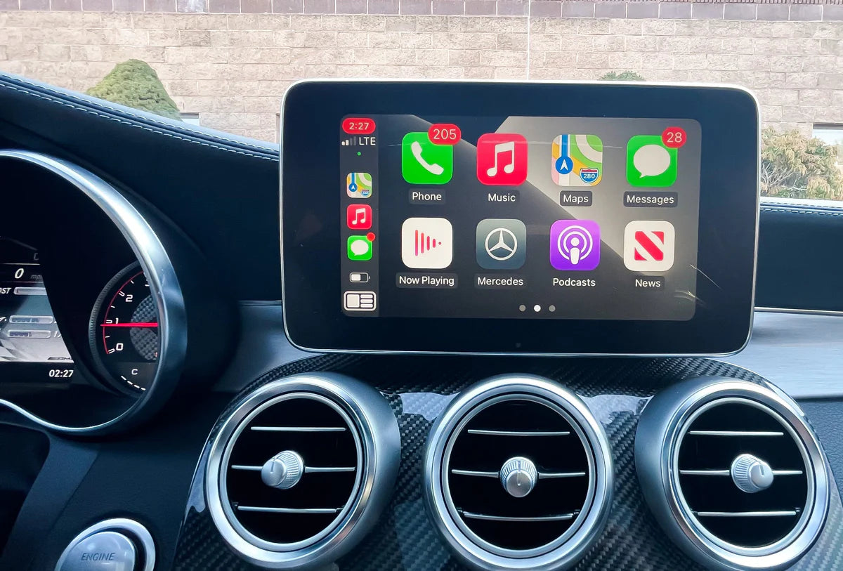 Boîtier Apple CarPlay & Android Auto sans fil