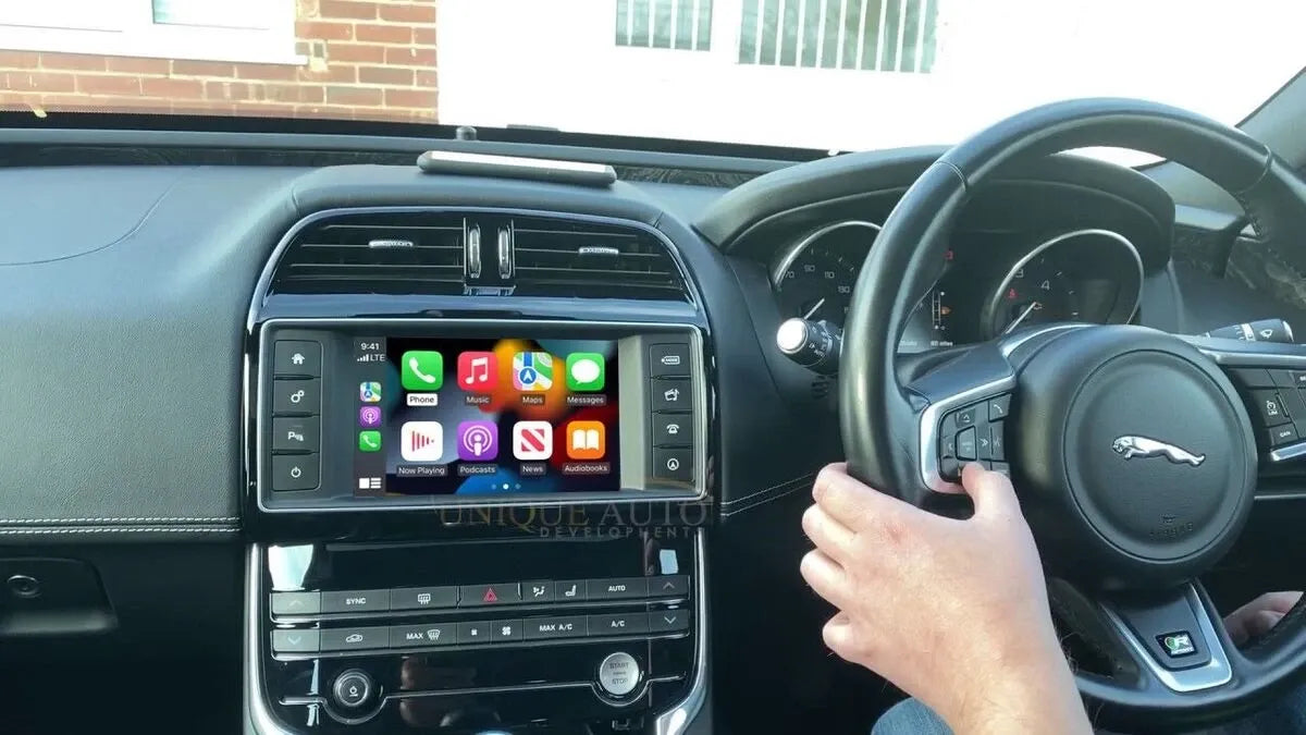 Boîtier Apple CarPlay & Android Auto sans fil pour Jaguar