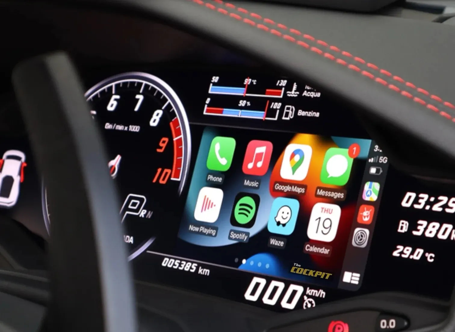 Apple CarPlay, Android Auto, MirrorLink sans fil pour Lamborghini