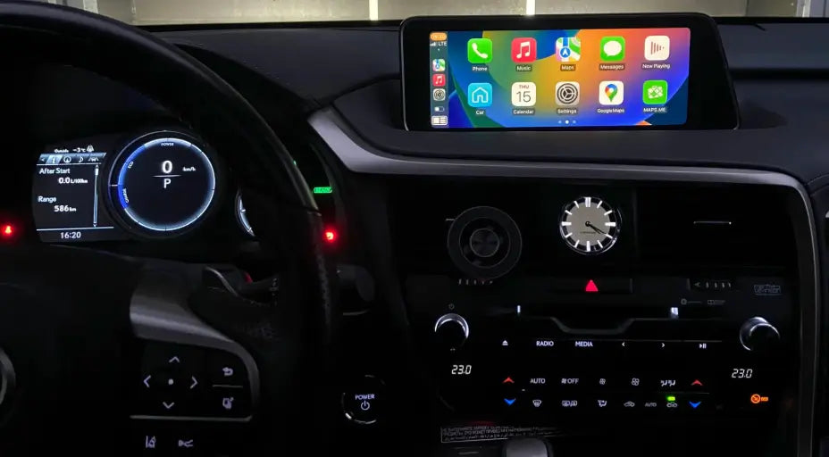 Boîtier Apple CarPlay & Android Auto sans fil pour Lexus