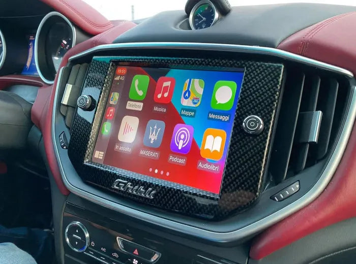 Boîtier Apple CarPlay & Android Auto sans fil pour Maserati