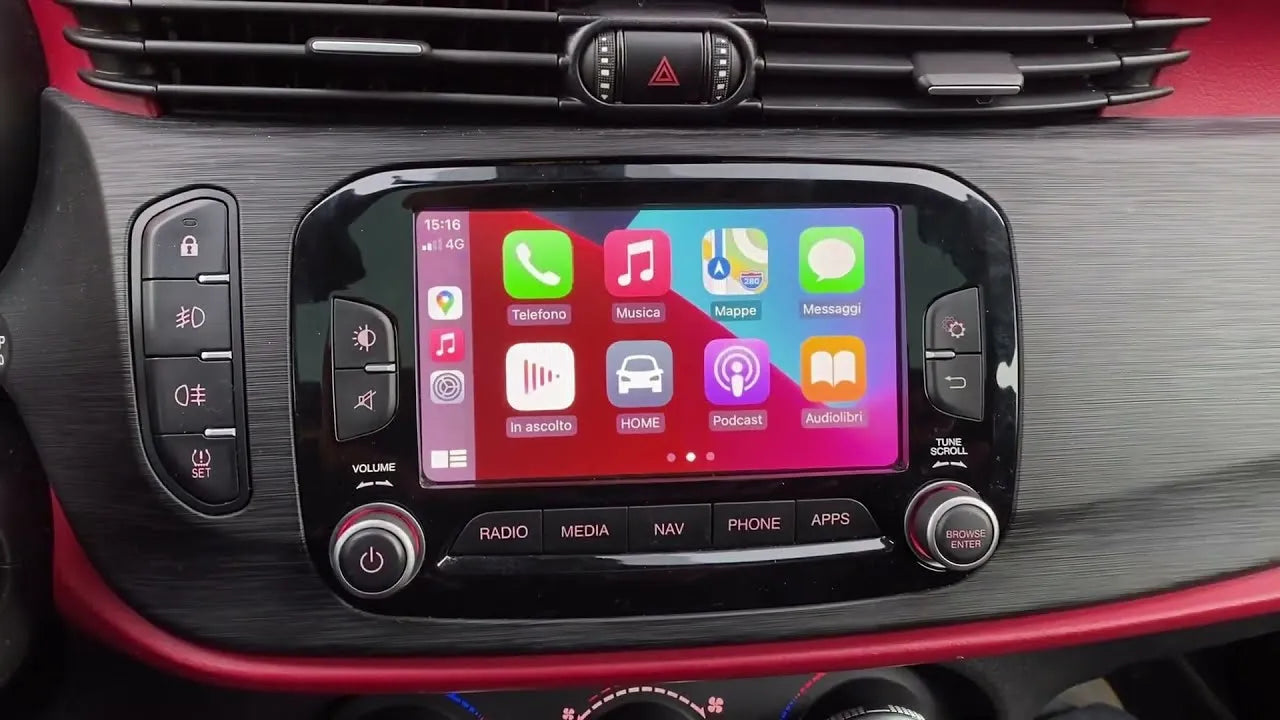 Boîtier Apple CarPlay & Android Auto sans fil pour Alfa Romeo
