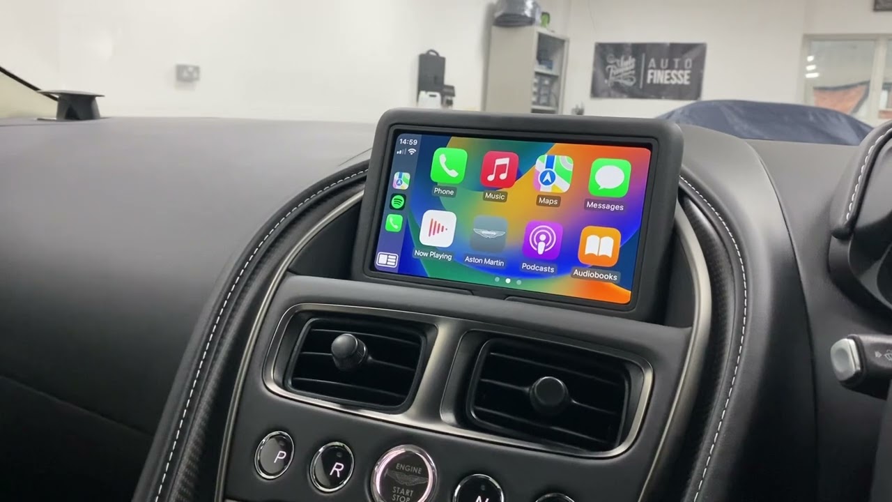 Kit Apple CarPlay & Android Auto sans fil pour Aston Martin