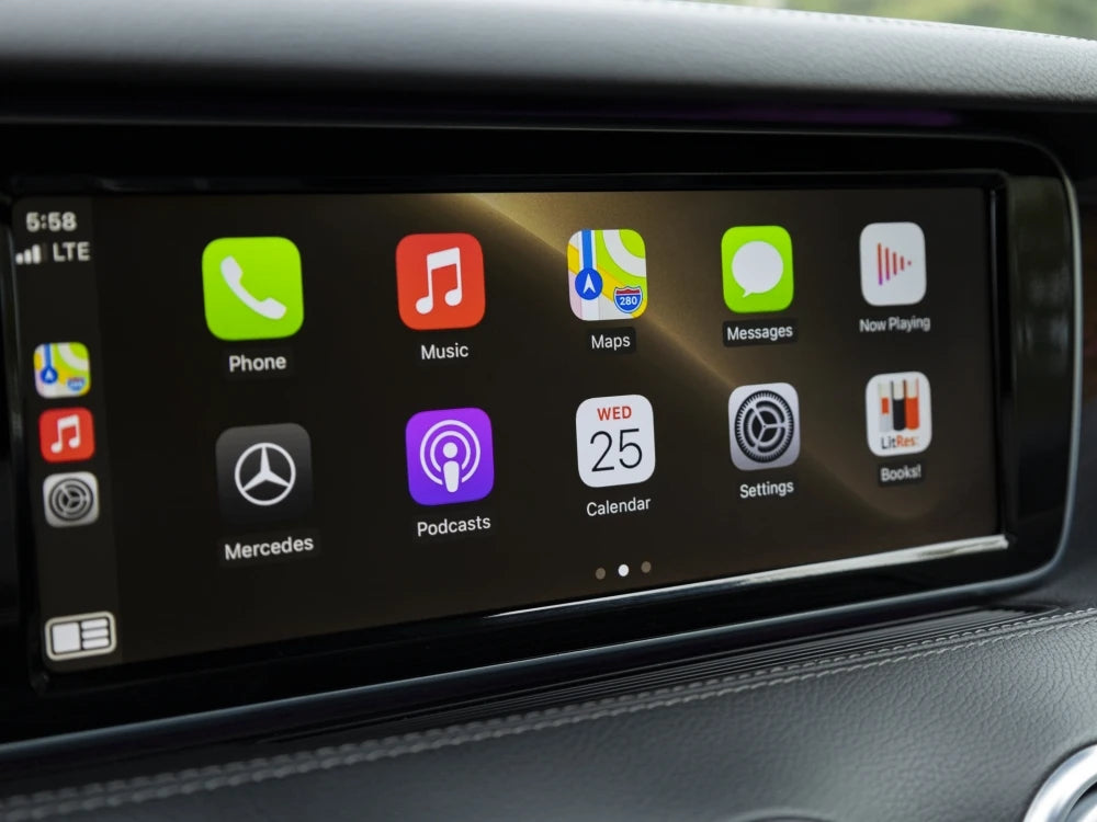 Apple CarPlay, Android Auto, MirrorLink sans fil pour Mercedes