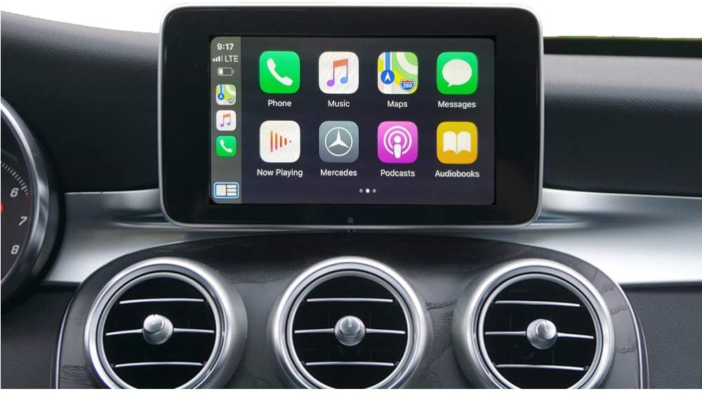 Boîtier Apple CarPlay & Android Auto sans fil pour Mercedes