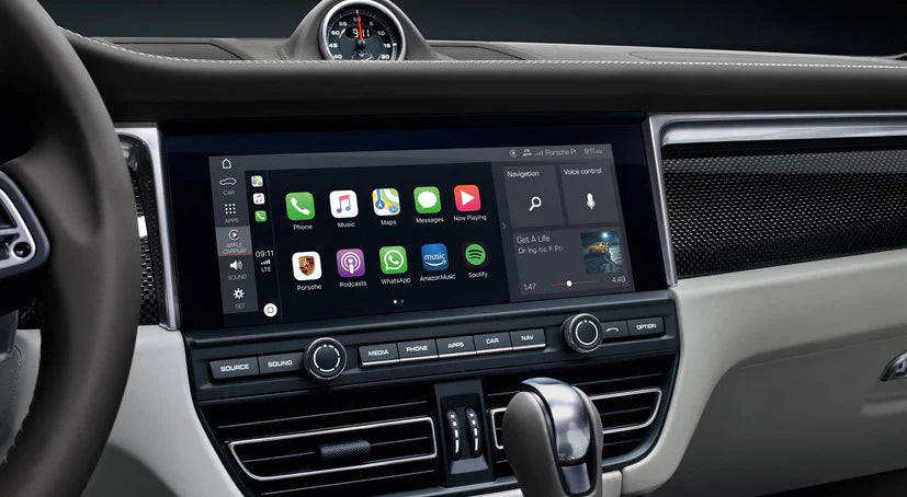 Boîtier Apple CarPlay & Android Auto sans fil pour Porsche
