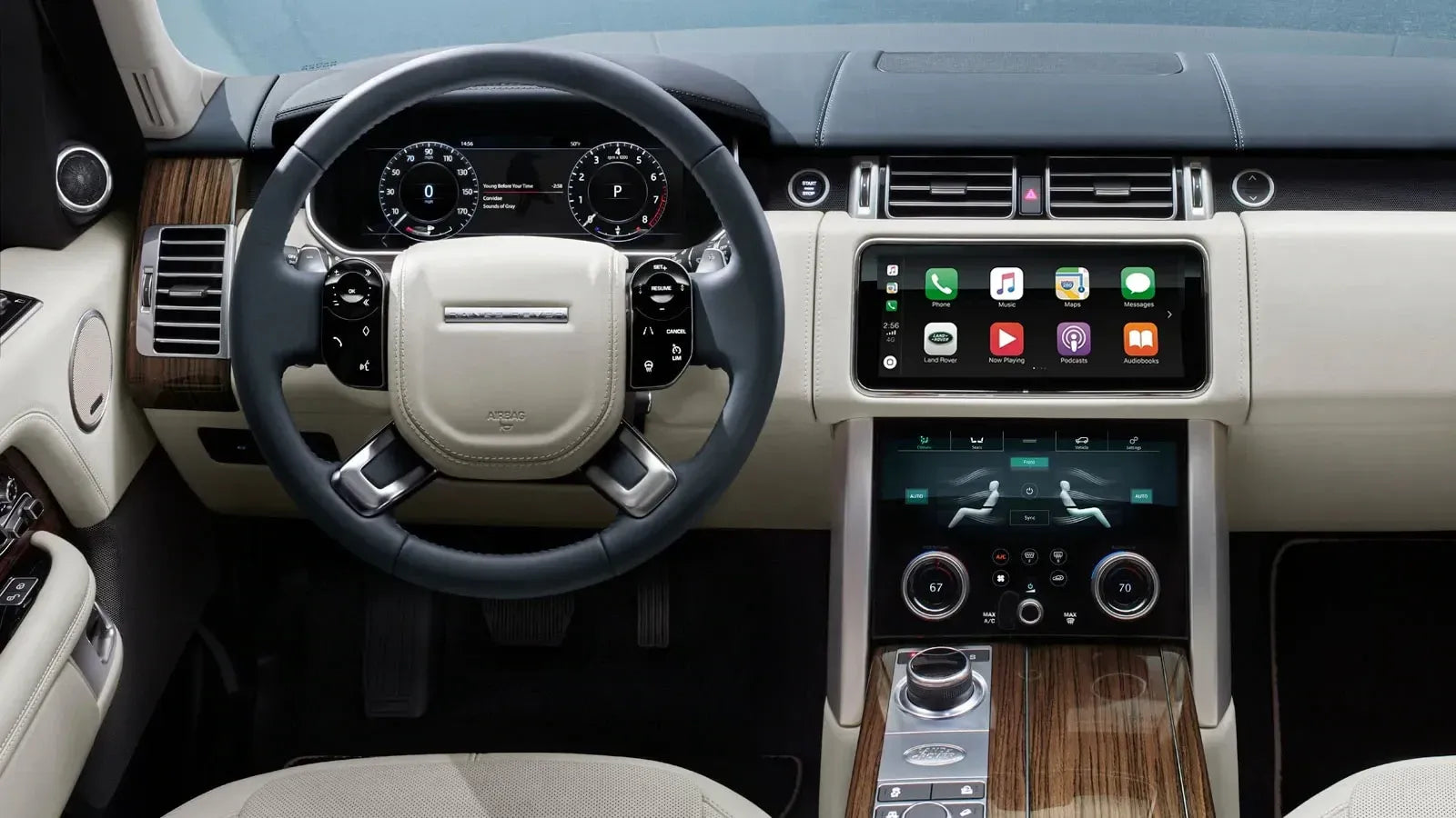 Boîtier Apple CarPlay & Android Auto sans fil pour Land Rover & Range Rover