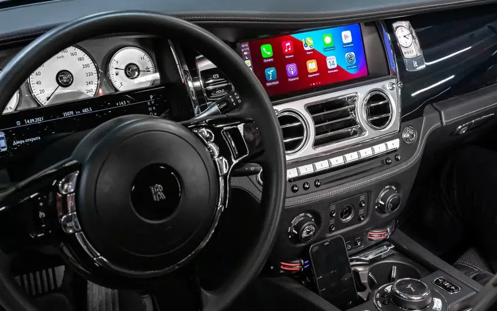 Boîtier Apple CarPlay & Android Auto sans fil pour Rolls Royce