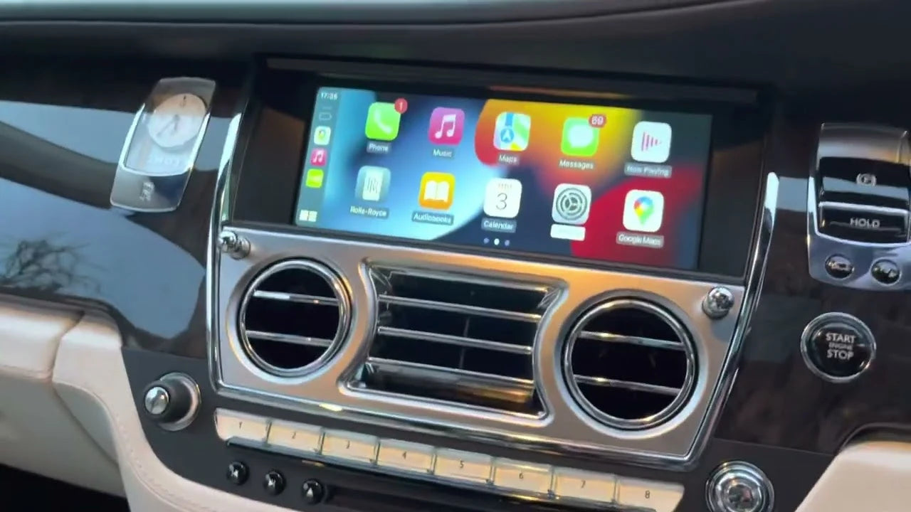 Kabelloses Apple CarPlay & Android Auto Kit für Rolls Royce