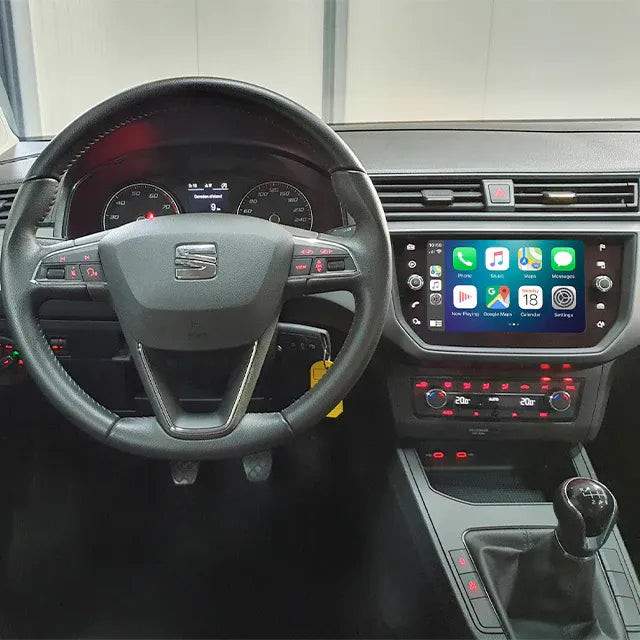 Boîtier Apple CarPlay & Android Auto sans fil pour Seat