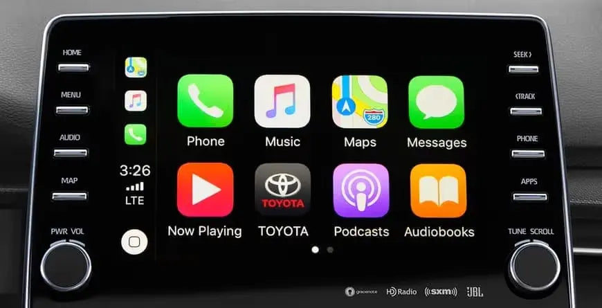 Apple CarPlay, Android Auto, MirrorLink sans fil pour Toyota