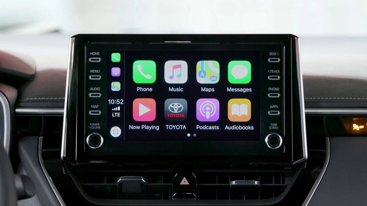 Apple CarPlay, Android Auto, MirrorLink sans fil pour Toyota