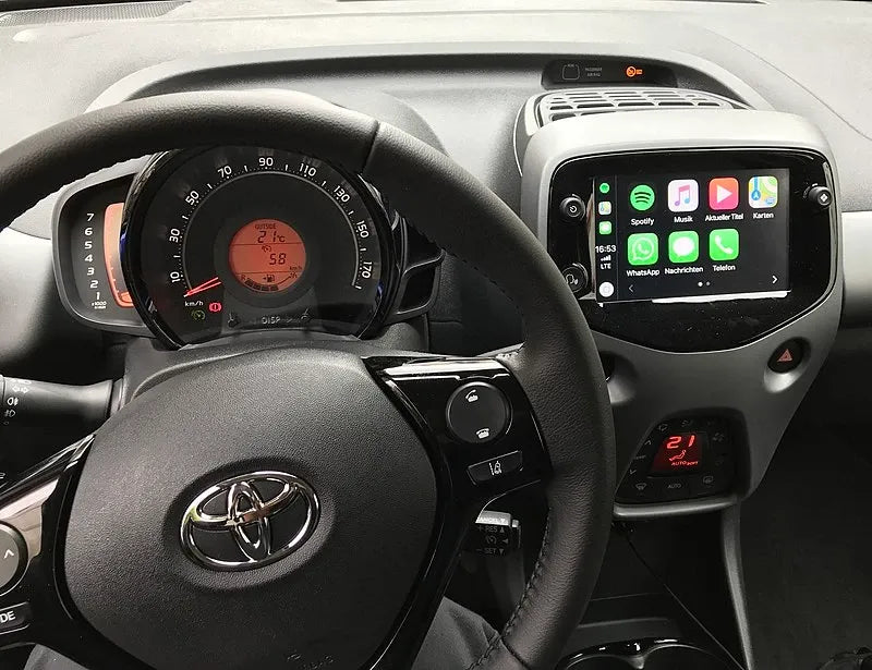 Boîtier Apple CarPlay & Android Auto sans fil pour Toyota