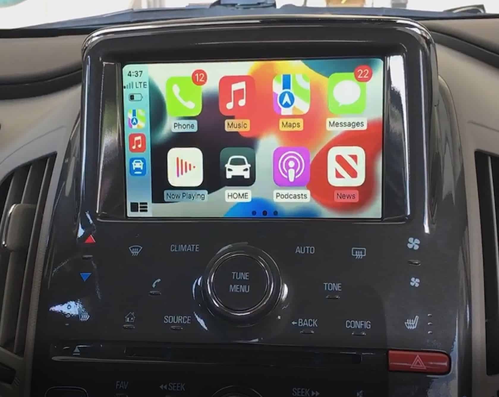 Kit Apple CarPlay & Android Auto sans fil pour Chevrolet