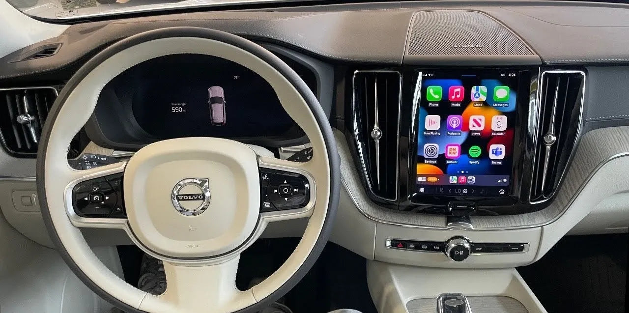 Boîtier Apple CarPlay & Android Auto sans fil pour Volvo