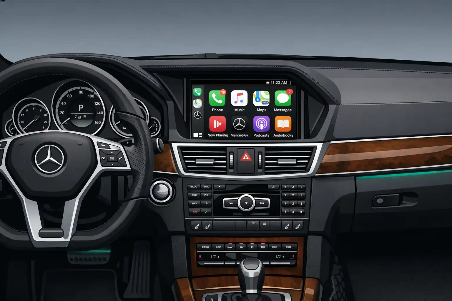 Comment installer CarPlay sur Mercedes E 400 2016 ?