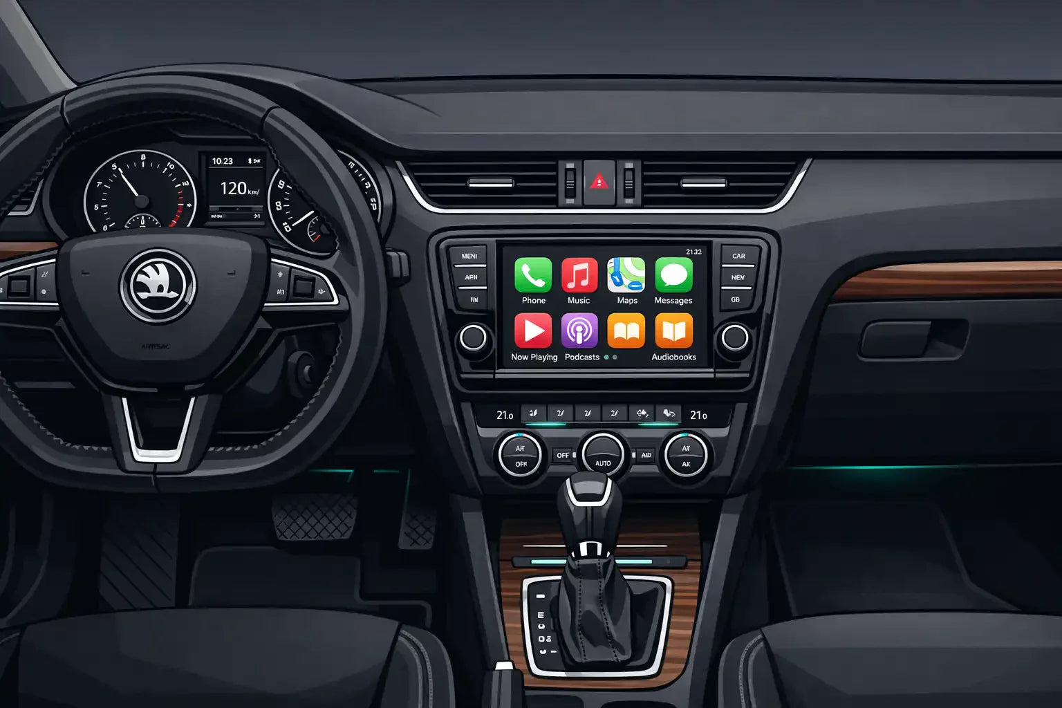 Comment installer CarPlay sur Skoda Octavia 2014 ?