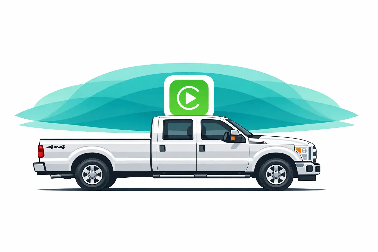 CarPlay Ford F-250 2014