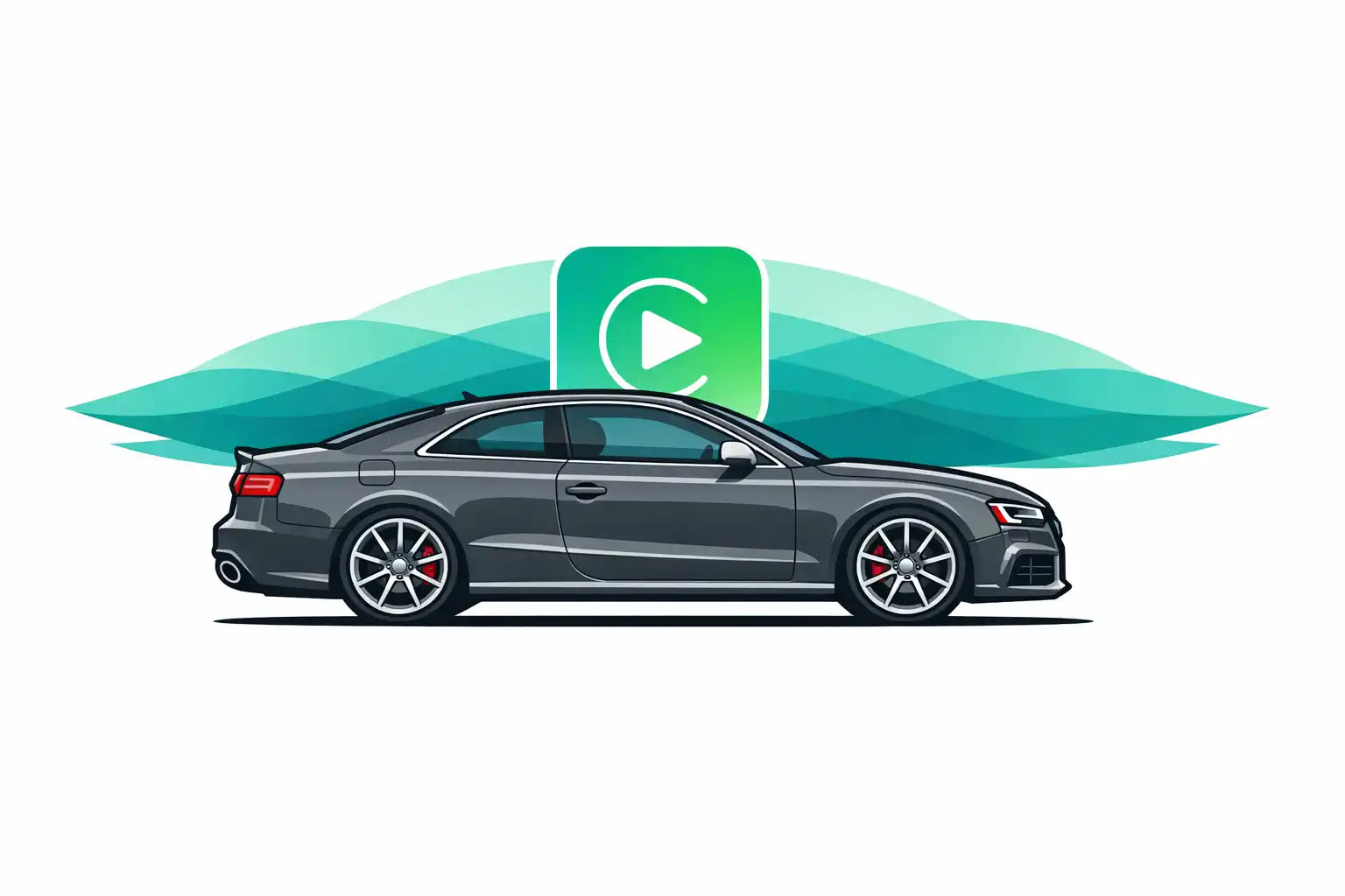 CarPlay Audi RS5 2015