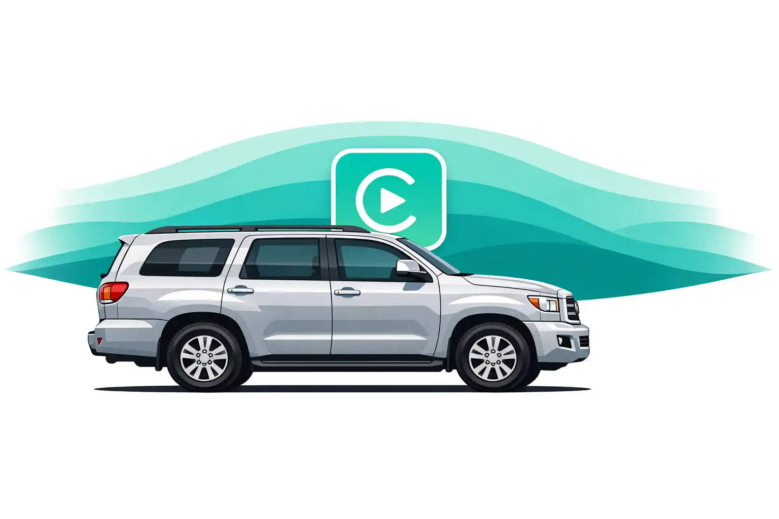 CarPlay Toyota Sequoia 2016